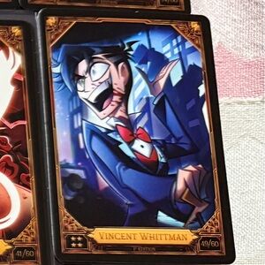 Vincent Whittman Trading Card - first edition Hazbin Hotel season 2 card 49/60